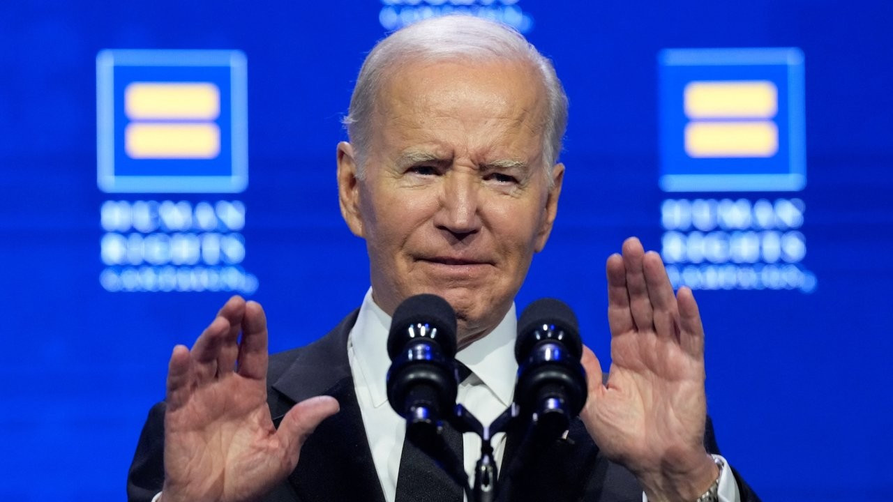 Biden'ın konuşması yarıda kesildi: 'Gazze'nin yaşamasına müsaade verin'