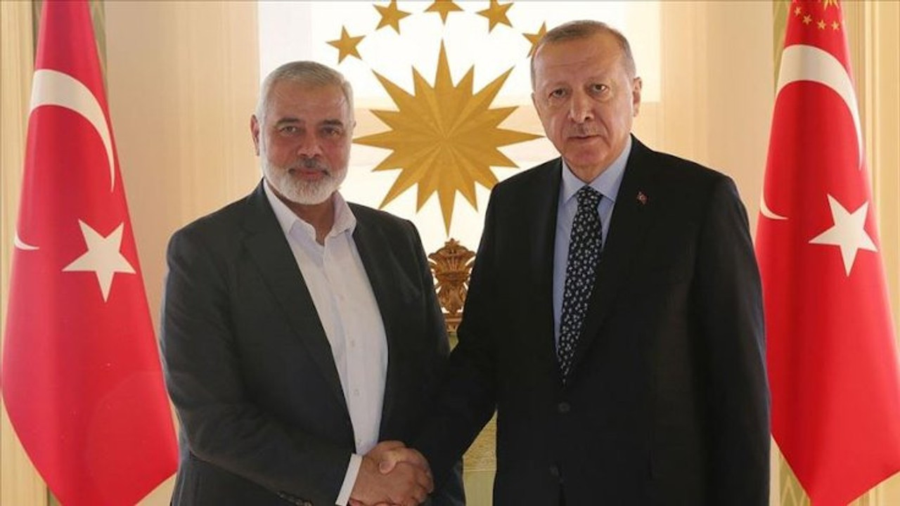 Cumhurbaşkanı Erdoğan, Hamas başkanı Haniye ile görüştü