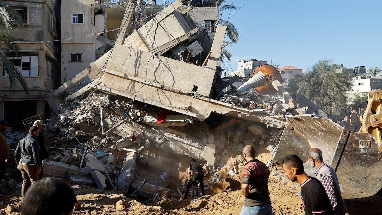 İsrail-Filistin çatışmaları 16'ncı gününde: Tel Aviv'den 'saldırı' tehdidi, Han Yunus'ta 12 meyyit