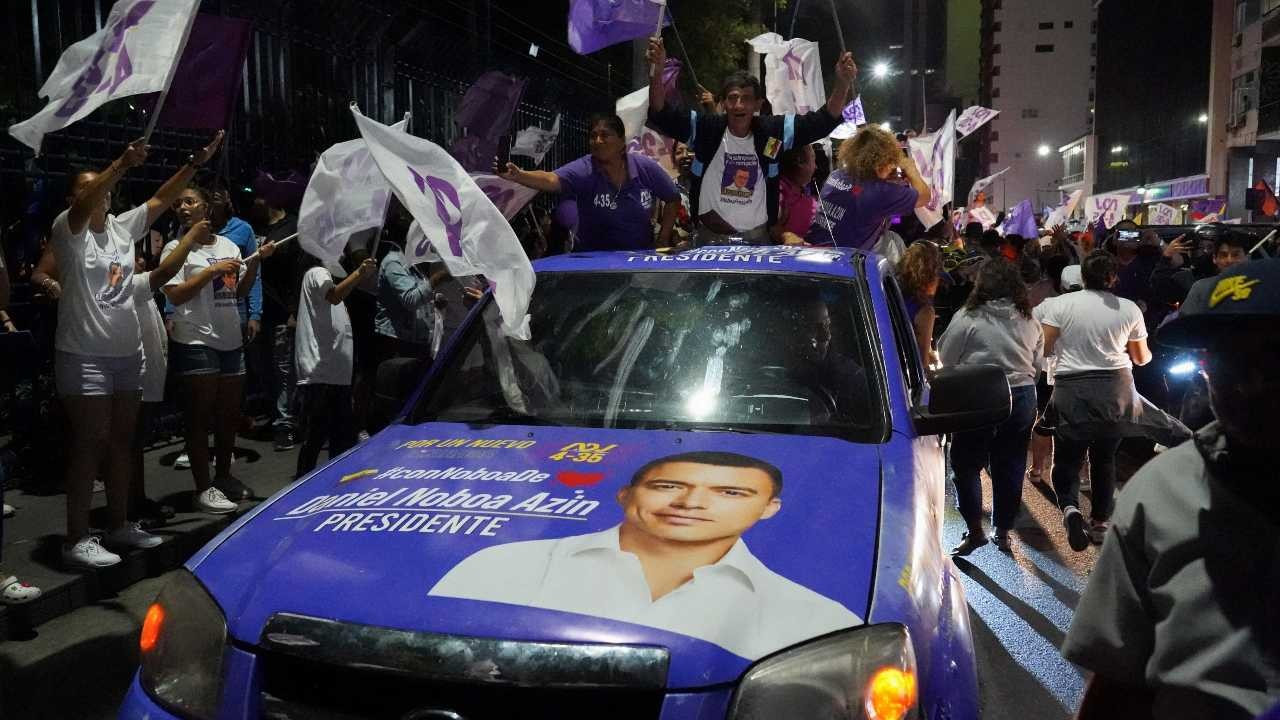 Lider adayının öldürüldüğü Ekvador'da seçimi Daniel Noboa kazandı