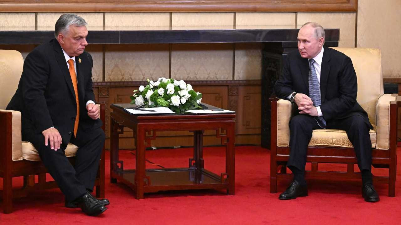 Putin, Çin'de Orban'la bir ortaya geldi: 'Hiçbir görüşmemiz bu kadar güç olmamıştı'