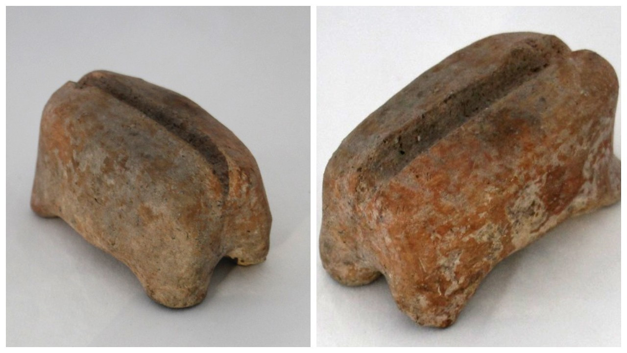 Ulucak Höyüğü kazılarında 7 bin 700 yılık kil nesne bulundu